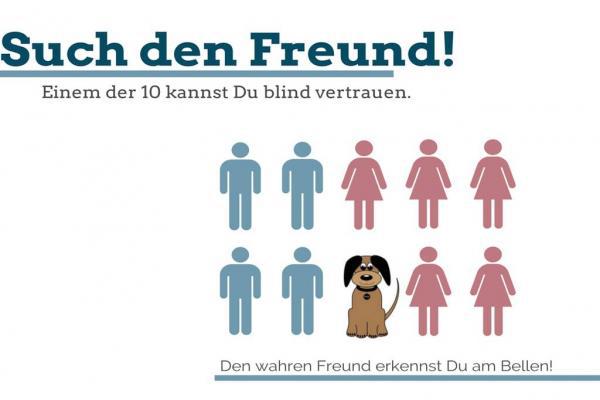 Such den Freund...