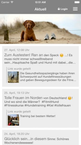 Fit-mit-Hund - Die App zum Trend