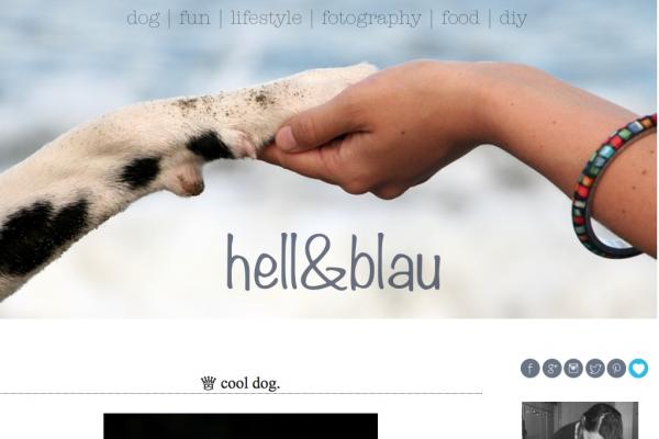hell & blau