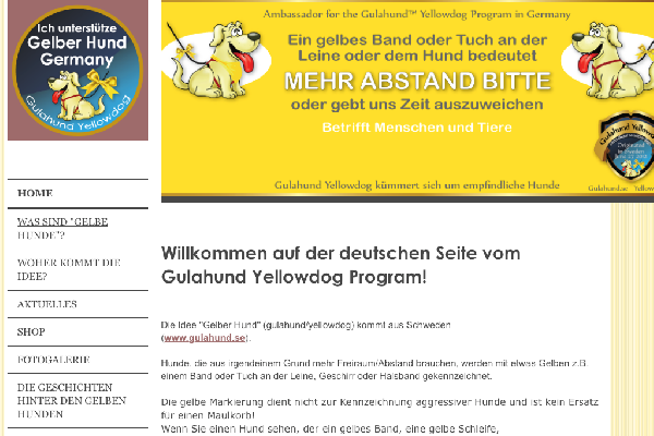 Die gelbe Schleife