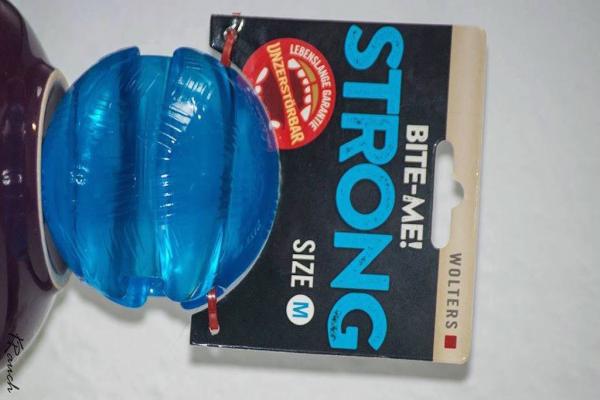 "BITE ME! STRONG" Ball